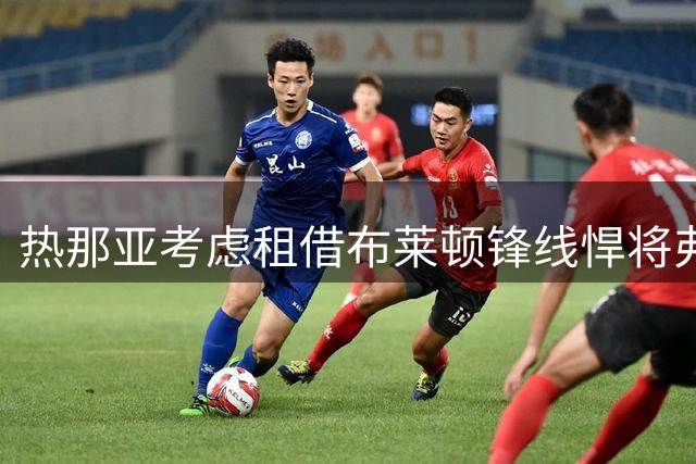 热那亚考虑租借布莱顿锋线悍将弗格森